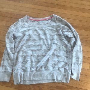 sweatshirt Cream and tan